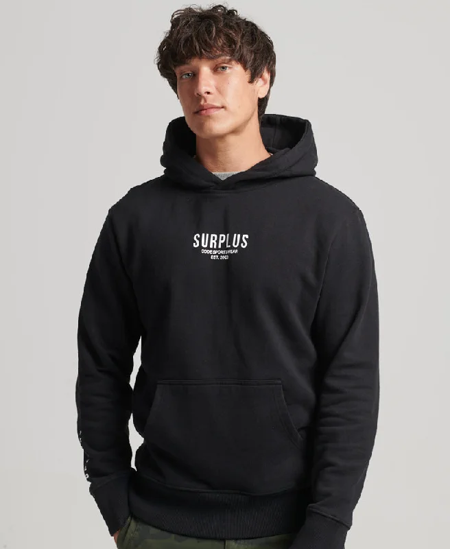 Code Surplus Loose Hood | Black