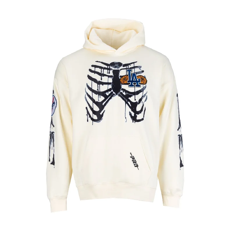 Dodgers Rib Cage Fleece PO Hoody -Mens