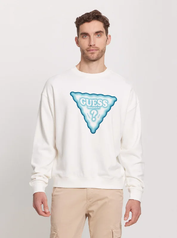 Guess Originals White Multi Jumper